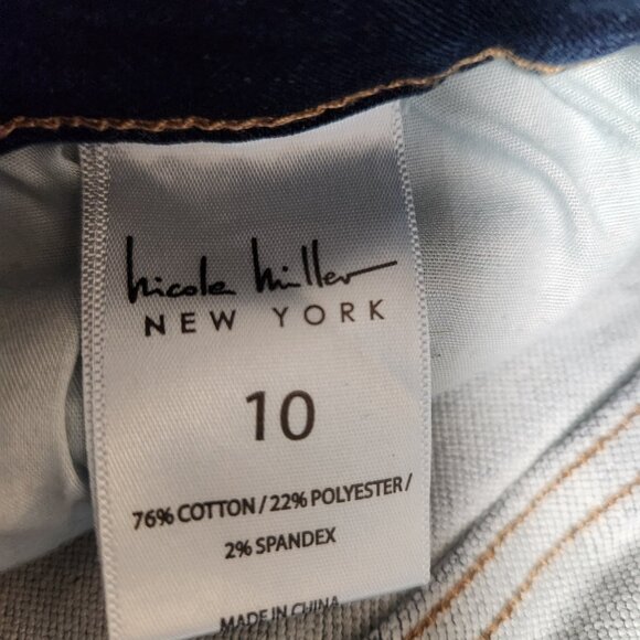 Nicole Miller Soho High Rise Ankle Skinny 12 - Picture 6 of 8